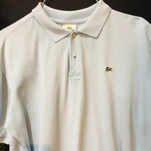 Lacoste size 7 Made in France Men's Polo